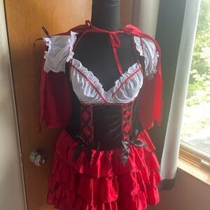 Red riding hood adult costume